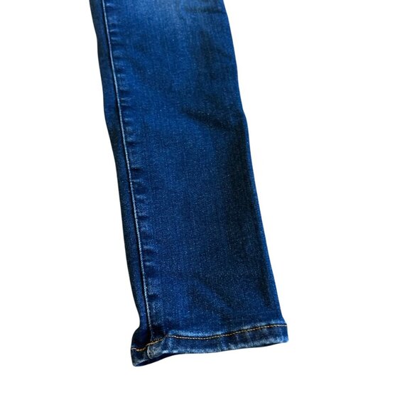 Good American Power Stretch Pull-On Skinny Jeans Dark Wash Size 3 Large Women's - Picture 4 of 9